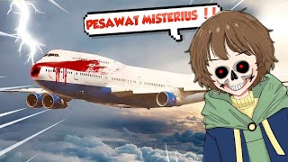 AKU MAIN GAME HORROR PESAWAT ISI SETAN   INDOMI GORENG [upl. by Anaujahs]