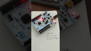 STM32 Nucleo F401RE blinking LED example [upl. by Irwin]