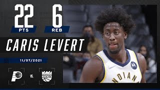 Caris LeVert chalks up 22 PTS amp 6 REB in Pacers W 💪 [upl. by Erv510]