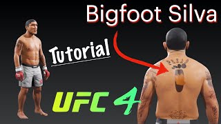 Antonio quotBigfootquot Silva  UFC 4 CAF Formula Updated Head Template in Comments [upl. by Amaryllis]