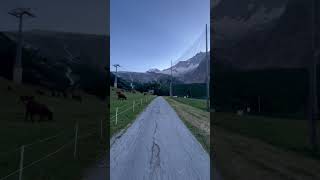 Walk through Saas Fee Switzerland shorts switzerland travel [upl. by Hnaht]