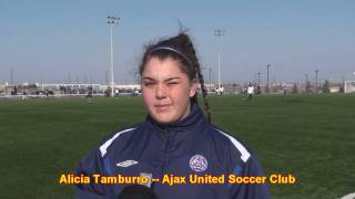 2009 Team Ontario U16 Girls  Alicia Tamburro 03 28 09 [upl. by Nabi]