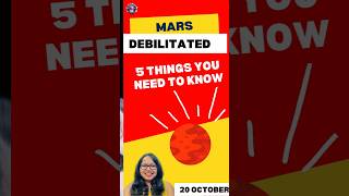 5 Tips for Mars Debilitation in Cancer astrology jyotish marstransit2024 [upl. by Fifine]