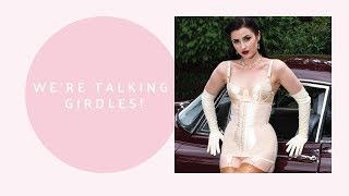 Girdle Talk Pt I All You Need to Know About Vintage Style Girdles [upl. by Yenaffit]