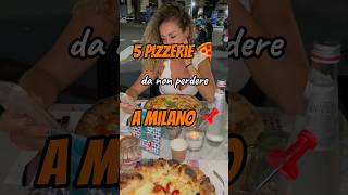 Pizzerie da non perdere a Milano 🍕 pizza milano [upl. by Hannah]