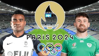 FIJI 7s vs IRELAND 7s PARIS OLYMPICS SEVENS 2024 Quarter FINAL Live Commentary [upl. by Eustis]