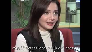 Armeena Khan interviewed by Haroon Rashid for the BBC [upl. by Stefan69]