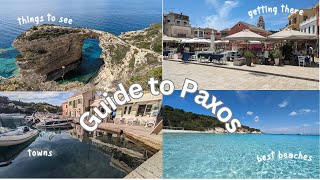 Paxos Guide All you need to know about the Greek island of Paxos getting there beaches villages [upl. by Amabelle]