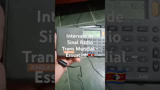 Trans Mundial em português SW 7410 Khz transmundial [upl. by Asselem]