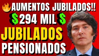 💲294 MIL PESOS a Jubilados y Pensionados  🛑Aumentos de Febrero 2024  Noticias Anses [upl. by Zeeba517]