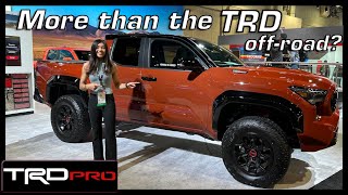 Is this 2024 Tacoma TRD Pro any different than the TRD OffRoad [upl. by Candace]