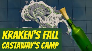 Krakens Fall The castaways camp to the East  Sea of Thieves [upl. by Ronn]