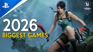 TOP 40 BIGGEST NEW Games coming in 2026 with Crazy NEXT GEN 4K Graphics [upl. by Lewse]