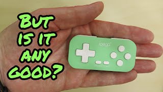 Mini Mobile Games Controller for Retro Gaming  Ipega Controller Review [upl. by Gruchot]