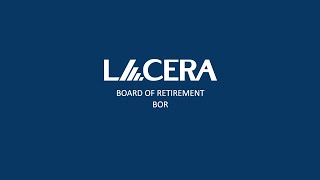 Board of Retirement  Wednesday November 6 2024 [upl. by Proulx249]