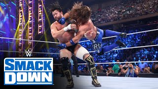 AJ Styles vs Karrion Kross SmackDown Highlights July 7 2023 [upl. by Ravi]