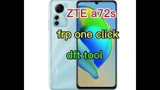 ZTE a72s frp one click BFT Pro tool [upl. by Ber397]