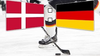 DÄNEMARK  DEUTSCHLAND  GRUPPE A  EISHOCKEY WELTMEISTERSCHAFT 2017 KÖLN  PARIS [upl. by Aley]