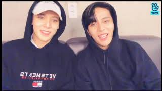 ATEEZ VLIVE  YUNHO e JONGHO  LEGENDADO [upl. by Pasco]