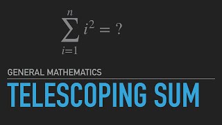 Telescoping Sum Example [upl. by Claudelle296]