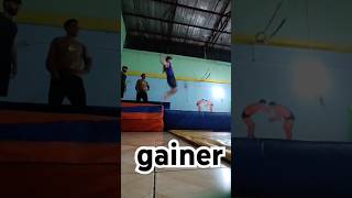 gainer گینرpk پارکور shortvideo trampolinegymnastics parkuor trampolineflps parkour [upl. by Melinda254]