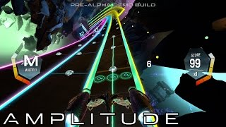 First Look at Amplitude on PS4  Single and Multiplayer Gameplay Preview [upl. by Chor]