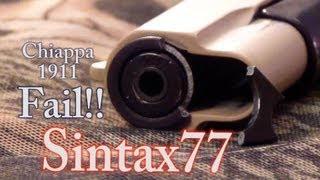 So My Gun Blew Up Chiappa 191122 Fail [upl. by Maryjane]