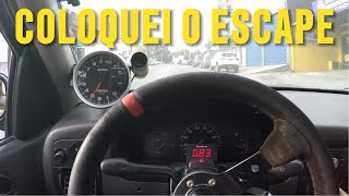 COLOQUEI O ESCAPE SILENCIOSO NA PARATI TURBO [upl. by Elodia]