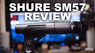 Shure SM57 Dynamic Mic Review  Test [upl. by Yebloc61]