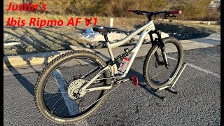 2022 Ibis Ripmo AF V1  Justins New Bike [upl. by Kieryt910]