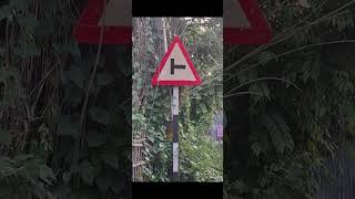 Traffic Sign By The Sasta Civil Engineer shorts viral trafficmanagement [upl. by Groeg]