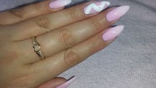 Babyboomer nails Semilac [upl. by Elladine]