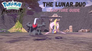 How to catch the Lunar Duo in Pokémon Legends Arceus [upl. by Justicz]