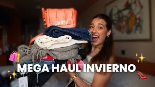 MEGA HAUL ZARA MANGO STRADIVARIUS amp MÁS [upl. by Tristas277]