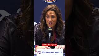 Stephanie White on Her Excitement to Work with Aliyah Boston amp Caitlin Clark  Indiana Fever [upl. by Ahsotan]