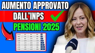 🚨 Pensioni 2025 In Arrivo un Aumento Scopri Come Cambiano gli Importi e Quanto Potrai Guadagnare [upl. by Annat]