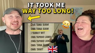 Americans React Two Ronnies Mispronunciation Sketch  Ronnie Barker 🤣 [upl. by Aiam441]