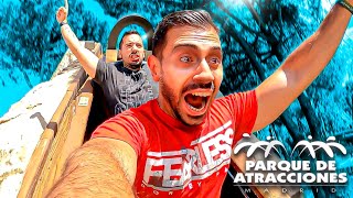 PARQUE DE ATRACCIONES DE MADRID 2024  Vlog Julio [upl. by Othe]