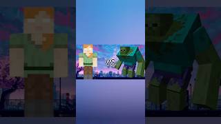 Alexbrine vs All minecraft mobs shorts viral gaming minecraft [upl. by Pamella]