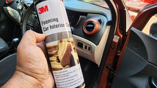 3M foaming car interior cleaner  so easy [upl. by Keslie]