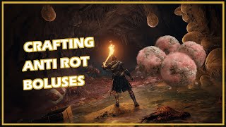 ELDEN RING  HOW TO REMOVE AND CURE SCARLET ROT WITH PRESERVING BOLUSES [upl. by Naleek458]