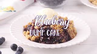 How to make Blueberry Dump Cake [upl. by Haletky143]