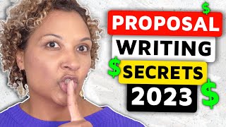 Government Contracts Proposal Writing Secrets 2023 [upl. by Esinrahs454]