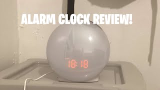 Sunrise alarm clock review [upl. by Gehman]