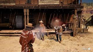 Cowboy QuickDraws Modded No Deadeye  Red Dead Redemption 2 [upl. by Nihhi]