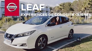 Nos clients témoignent sur la Nissan LEAF 100 électrique [upl. by Atilegna]