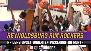 RIM ROCKERS Reynoldsburg UPSETS undefeated Pickerington North Full Highlights [upl. by Sudaorb659]