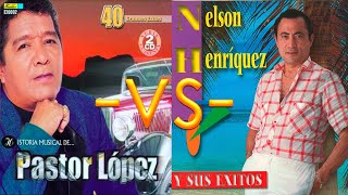 MANO A MANO PASTOR LOPEZ Y NELSON HENRIQUEZ Y SU COMBO [upl. by Germin]