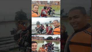 Water Bike cycling waterbike watercycle cycle bhaktapur trending [upl. by Tobin408]