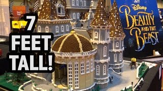 Enormous LEGO Beauty and the Beast Movie Castle [upl. by Gonagle]